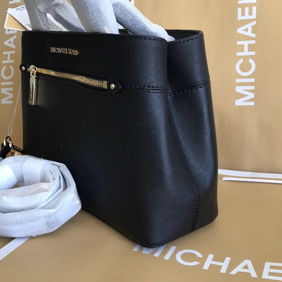 💦🌻mk Satchel 🌻crossbody/Hailee bag/black - Picture 2 of 8